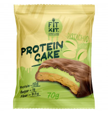 Fit Kit Protein Cake с суфле 70 г, Фисташка