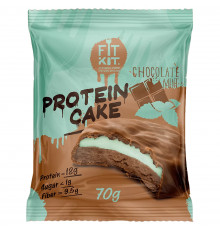Fit Kit Protein Cake с суфле 70 г, Шоколад-Мята
