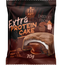 Fit Kit Protein Cake EXTRA 70 г, Шоколадный фондан