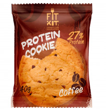 Fit Kit Protein Cookie 40 г, Кофе