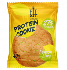 Fit Kit Protein Cookie 40 г, Лимон-Лайм