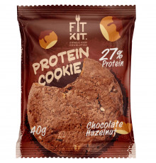 Fit Kit Protein Cookie 40 г, Шоколад-Фундук
