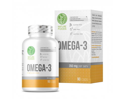Nature Foods Omega-3 90 капсул