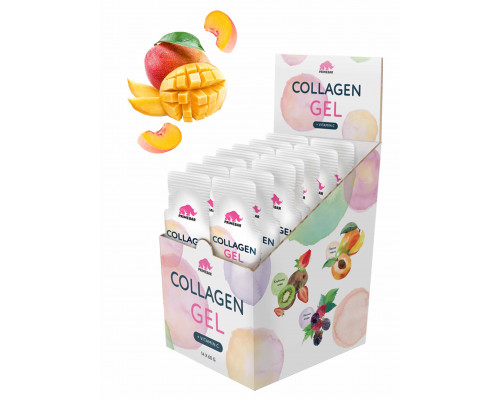 Prime Kraft Collagen Peptides Gel 60 г, Персик-Манго