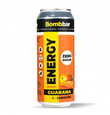 Энергетический напиток Bombbar ENERGY Guarana L-Carnitine 500 мл, Шампанское
