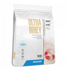 Maxler Ultra Whey 900 г пакет, Белый шоколад-Малина