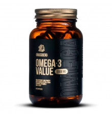 Grassberg Omega-3 Value 1000 мг 60 капсул