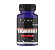 Ultimate Nutrition Vitamin E, 100 капсул
