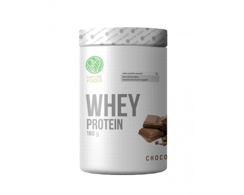 Сывороточный протеин Nature Foods Whey 180 г, Шоколад