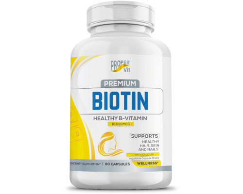 Proper Vit Biotin Healhy B-Vitamin 90 капсул