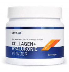 Level Up Collagen +Hyaluronic Powder 150 г, Малина