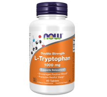 NOW L-Tryptophan 1000 мг, 60 капсул
