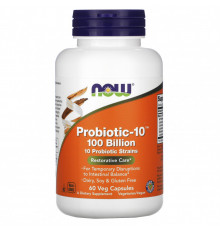 NOW Probiotic-10 100 Billion 60 капсул