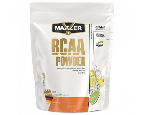 БЦАА Maxler BCAA Powder EU 1000 г, Лимон-Лайм