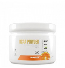Maxler BCAA Powder 2:1:1 Sugar Free 210 г, Апельсин