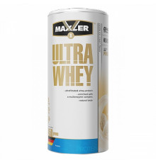 Maxler Ultra Whey 450 г, Клубничный молочный коктейль