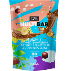 MultiBar Фундук в шоколадно-молочной глазури 100 г