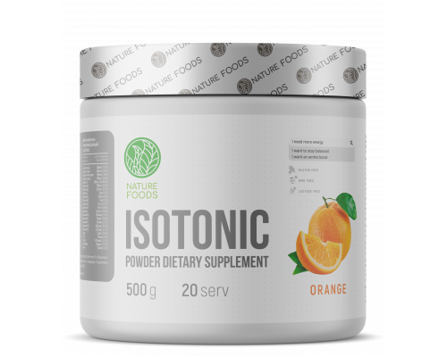 Nature Foods Isotonic 500 г, Апельсин