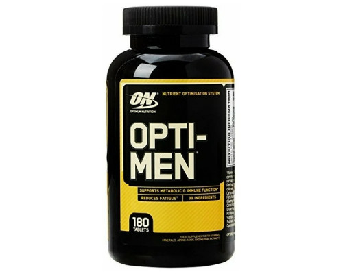 Комплекс витаминов для мужчин Optimum Nutrition Opti-Men EU, 180 таблеток