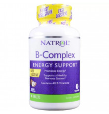 Natrol B-Complex Fast Dissolve Coconut 90 таблеток