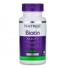 Natrol Biotin 10000 мкг 100 таблеток