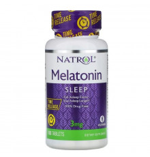 Natrol Melatonin 3 мг Time Release 100 таблеток