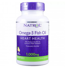 Natrol Omega-3 Fish Oil 1000 мг 60 капсул