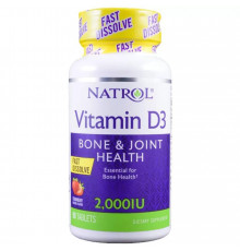 Natrol Vitamin D3 2000 UI Fast Dissolve 90 капсул