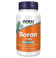 NOW Boron 3 мг 100 капсул