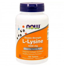 NOW L-Lysine 1000 мг 100 таблеток