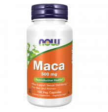NOW Maca 500 мг, 100 капсул