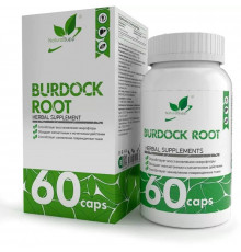 Корень лопуха NaturalSupp Burdock Root 60 капсул