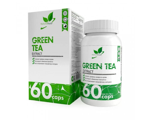 NaturalSupp Green Tea 400 мг 60 капсул