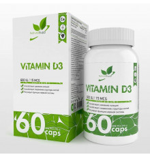 NaturalSupp Vitamin D3 600 IU 60 капсул