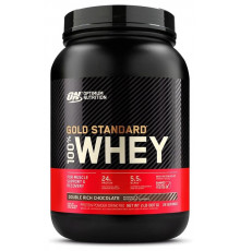 Optimum Nutrition 100% Whey Gold Standard 908 г, Двойной шоколад