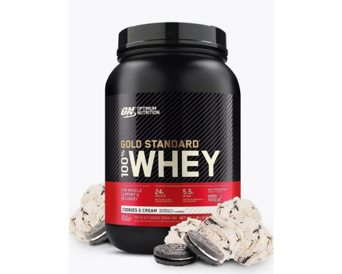 Сывороточный протеин Optimum Nutrition 100% Whey Gold Standard 908 г, Печенье-Крем