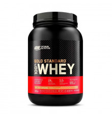Optimum Nutrition 100% Whey Gold Standard 908 г, Клубника со сливками