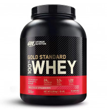 Optimum Nutrition 100% Whey Gold Standard 2270 г, Клубника