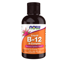 NOW Liquid Vitamin B-12 B-Complex, 59 мл