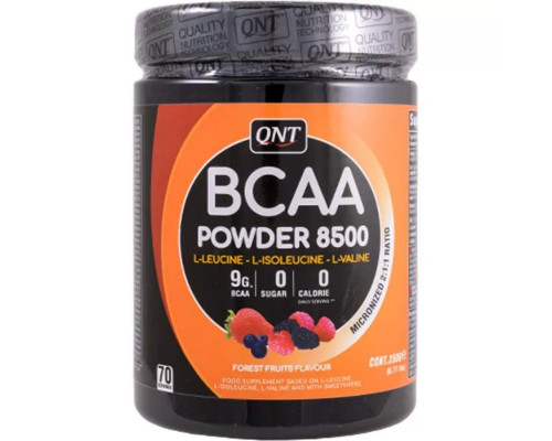 БЦАА QNT BCAA Powder 8500 350 г, Апельсин