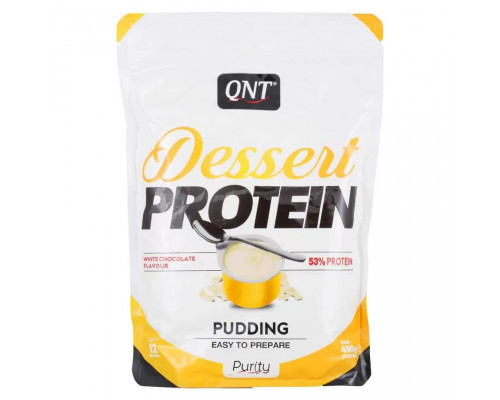 QNT Dessert Protein 480 г, Белый шоколад