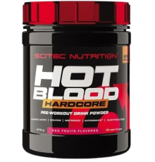 Scitec Nutrition Hot Blood Hardcore 375 г, Red Fruits