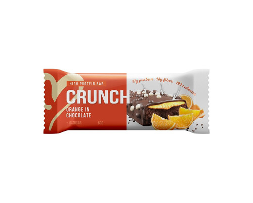 BootyBar Crunch Bar 60 г (коробка 16 шт.), Фундук в шоколаде