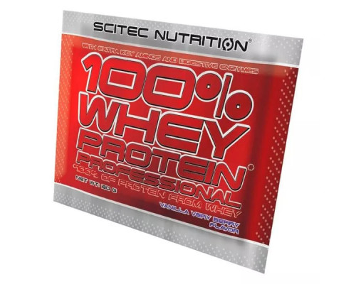 Сывороточный протеин Scitec Nutrition Whey Protein Professional 30 г, Шоколад-Фундук
