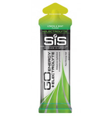 SiS GO Energy + Electrolyte Gel 60 мл, Лимон-Мята