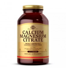 Solgar Calcium Magnesium Citrate 250 таблеток