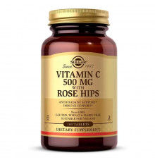Solgar Vitamin C 500 мг with Rose Hips 100 таблеток