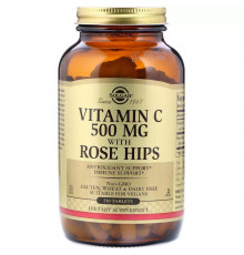 Solgar Vitamin C 500 мг with Rose Hips 250 таблеток