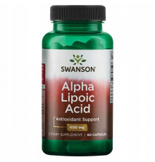 Swanson Alpha Lipoic ACID 600 мг 60 капсул