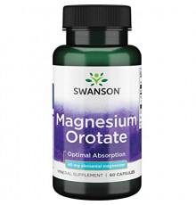 Swanson Magnesium Orotate 650 мг 60 капсул